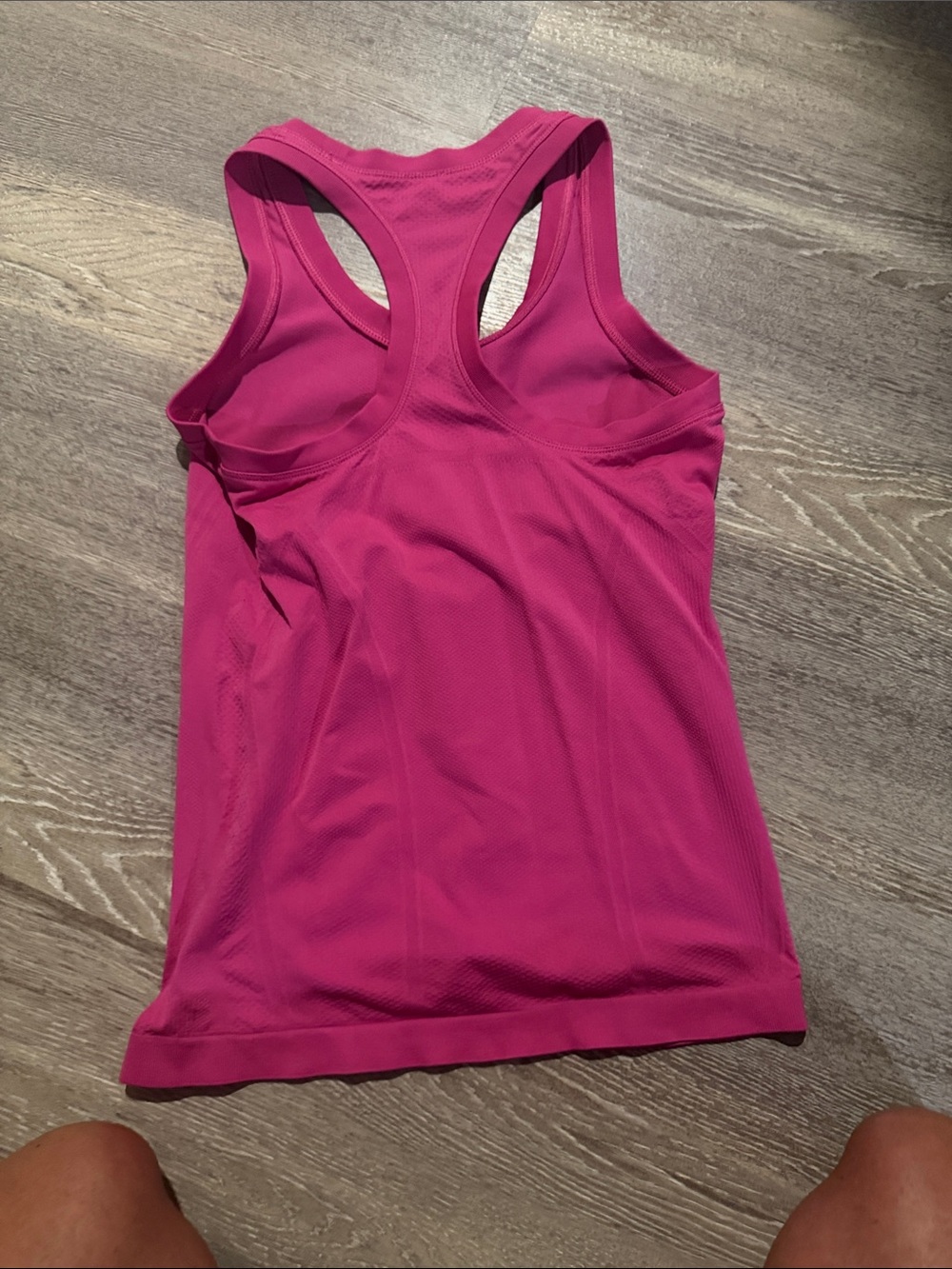 Athleta Fuchsia Racerback Tank Top - Picture 2 of 2